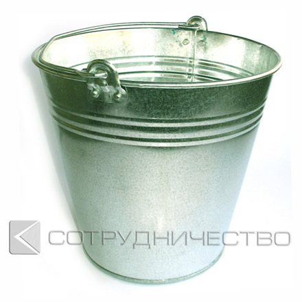 Ведро оцинкованное 12л