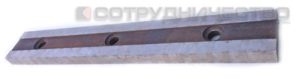 Ножи для гильотинных ножниц и рубильных машин